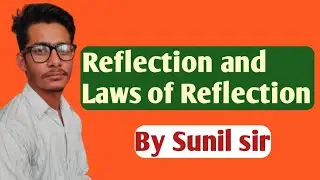 Reflection, types of reflection and laws of reflection by Sunil Shilak Sir