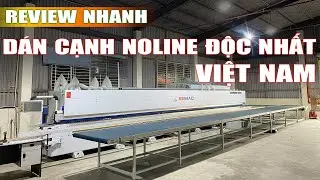 Review M&aacute;y D&aacute;n Cạnh Noline D&agrave;i 12m Option Băng Tải Hồi Ph&ocirc;i Tự Động Combine Arc 12 | Quốc Duy CNC