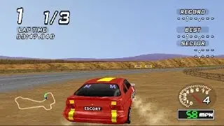Ford Racing (PS1 Gameplay)