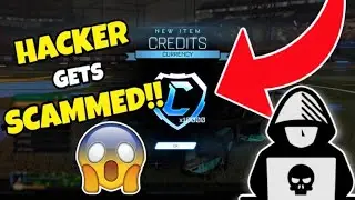 HACKER DUPES ALL MY ITEMS IN ROCKET LEAGUE?! (SCAMMER GETS SCAMMED)