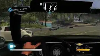 Driver San Francisco Pr&oacute;ba 29 Wykonaj Dopalanie Przez 5s - Widok Z Auta