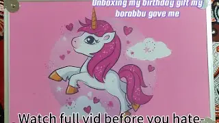 Unboxing my birthday gift:) | Lavender