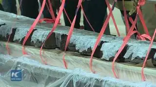 Egypt inaugurates makeshift lab to restore Khufu's Sun Boat