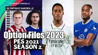 PES 2021 | OPTION FILE SEASON 2023  | PS4 PS5 PC (download and installation)