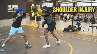 Shoulder Injury Scare During Fight Camp