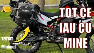 Ce am in bagajul de motocicleta - De la un weekend la 10 zile