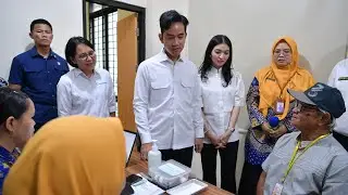 Tinjau Puskesmas Remaja Kota Samarinda, Wapres Saksikan Program Pemeriksaan Kesehatan Gratis