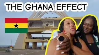 African American woman experiences the Ghana effect and this is what she does to her friends!!