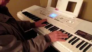 Pretty relaxing pan flute music played on digital piano.