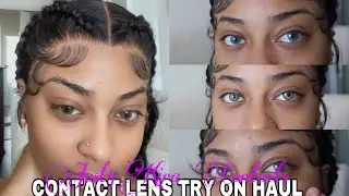 COLOURED CONTACTS FOR WOC TRY ON HAUL ft Just4kira | Assalaxx