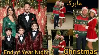 Lionel Messi End Of The Year Night And Christmas 🎁🎄 Enjoy Both Hopefully Happy With Family #messi #m