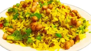 जब कुछ हेल्दी हो खाना तो केवल 5 मिनट में यही बनाना/5 मिनट में बनने वाला ये healdhy nastha/poharecipe