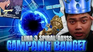 CARA FULLSTAR SPIRAL LUNA 3 PALING GAMPANG !!😋- Genshin Impact Indonesia