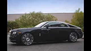 ИЗГОТОВИЛИ КОВАНЫЙ КОМПЛЕКТ (FORGED WHEELS) R21/22/23/24 ROLLS-ROYCE WRAITH , модель: PUR RS37.V2
