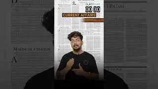 How to read The Hindu Newspaper for CLAT 2025!