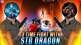 3 TIME FIGHT WITH STG DRAGON YT|PUBG MOBILE |HOW RIZU GAMING | NO HATE WALA SEEN PLZ LIKE 👍 AND SUB