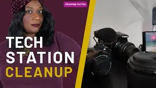 Tech & Desk Cleanup | How I Organize My Creative Space + Amazon Prime Picks 🎥💻