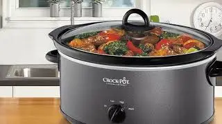 🍲 The PERFECT Family Size Slow Cooker? Crockpot 7-Quart Review (SCV700) | Full Demo & Cleanup