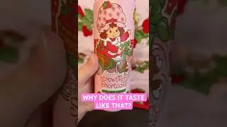 Trying Strawberry Shortcake Soda #strawberryshortcake #strawberry #tastetest