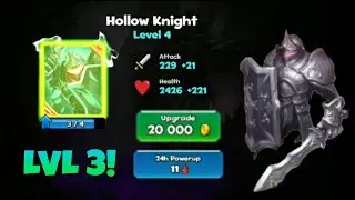Hollow knight Level 3 ! 🔥 | Collected From Legendary Card Fragments For FREE 💥| Reaper deck gameplay