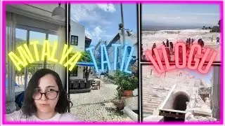 BAŞIMA GÜNEŞ GEÇTİ | Vlog (Villa, Antik Kent, Pamukkale, Kuantum Öpücüğü, 10 Kişiydiler)