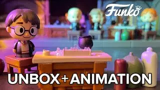 Unbox Funko Mini Moments Ep1: Harry Potter Potions Class Wizarding World Common + Chase Pop Diorama