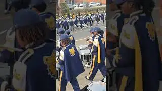 A brief clip of the NC A&T State University Drumline (Cold Steel) 11/15/25