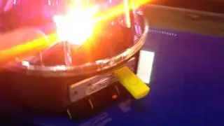 Светодиодный вращающийся Диско-шар LED RGB Magic Ball Light
