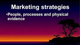 People, processes and physical evidence Power Point