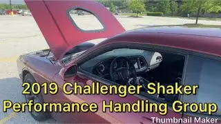 2019 Dodge Challenger Shaker & Performance Handling Group