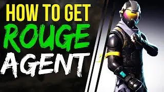 Fortnite BATTLE ROYALE How to GET ROGUE AGENT SKIN STARTER PACK - Rogue Agent Skin Outfit back bling