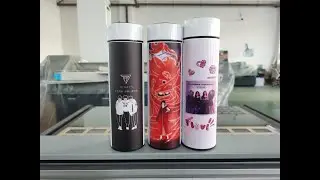 Cylindrical UV printer thermos cup UV color printing 1212 multifunctional flatbed printer CE4 nozzle