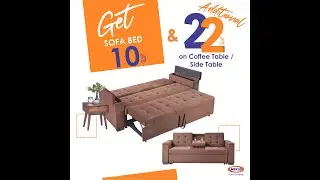 #SOFA BED #COFFEE TABLE @MEKIO on sale - 2023 Anniversary Sale furniture & accessories