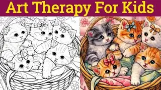 Art therapy||Art community|| Art For Kids|| Drawing Games