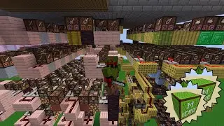 Zelda OoT - Market & House theme (Minecraft note block cover)