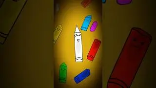 The white crayon 🖍️ animation meme #shorts #animation