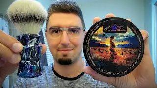 A A Shaving - Leyland | New Trotter Handcrafts Brush | Aylsworth Apex AL