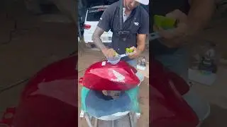 Segredo Revelado 😱 Como Tira Ferrugem Do Tanque F&aacute;cil E R&aacute;pido #moto #shorts #dicas #ferrugem #fy