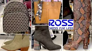 ROSS DRESS FOR LESS SHOP WITH ME 2021 | NEW FINDS | DESIGNER HANDBAGS, BOOTS, SHOES, CHRISTMAS