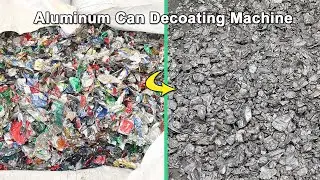 More Benefits! Aluminum UBC Cans Paint Removal furnace丨1T/H