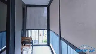 SMART ZIP BLINDS completed @ Signature in Yishun