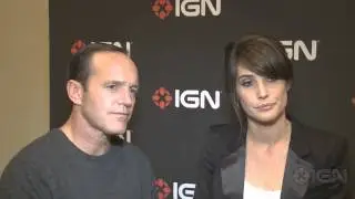 Cobie Smulders and Clark Gregg NYCC '11