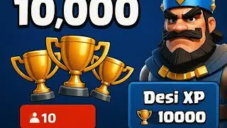Trophy pushing to 10000 | Public 1v1 Live | Clash Royale Live