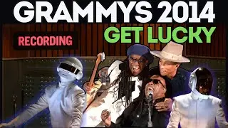 STEVIE WONDER / PHARRELL WILLIAMS / DAFT PUNK - Get Lucky [Live] | FIRST TIME COUPLE REACTION