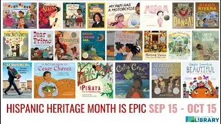 Hispanic Heritage Month 22 23 Book Wrangler Slide Show for Perez Elem