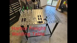 Harbor Freight Welding Table