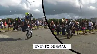 GRAU DE CB650F, RL DE 160 DE GARUPA E OUTRAS MOTOS NO EVENTO DE GRAU