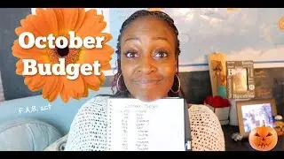 October Spending Plan | 3 Paycheck Month