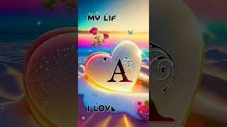 #A Letter Name Status❤️|| New Trending Name Art Video❤️|| 2023🥀#av_creation05