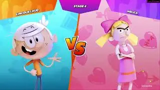 Lincoln Loud Arcade (Very Hard) Nickelodeon All Star Brawl (2021)